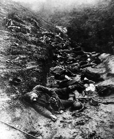 Dead Soldiers in the Trenches